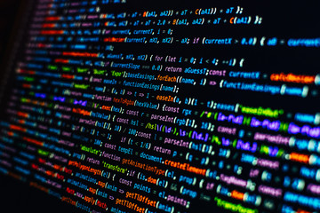 Programa en JavaScript con colores
