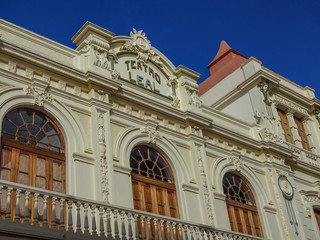 San Cristóbal de La Laguna on Tenerife- Teatro Leal