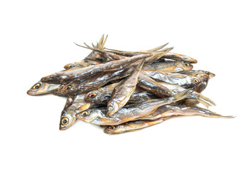 Pile dry fish