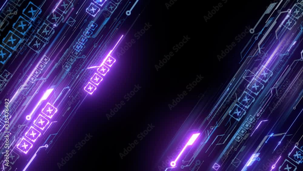 Wall mural data transfer visualisation technology circuit backdrop