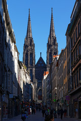 Fototapeta premium Cathedral in Clermont-Ferrand 