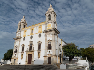 Fototapeta na wymiar old church in faro in portugal