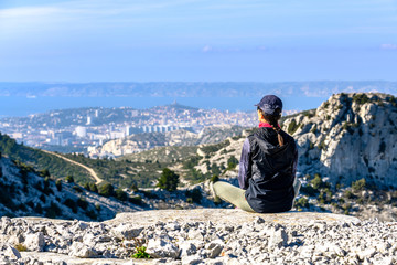 Randonnée massif calanques