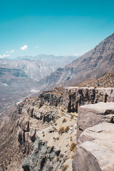 landscape Mountains condor viewpoint Chile 