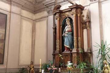 Eglise Saint Maimboeuf à Montbéliard ouverte en 1875 - ville de Montbéliard - Département du...
