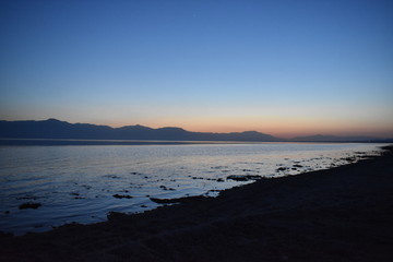 Fototapeta premium coast of the Salton sea