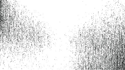 Rough black and white texture vector. Distressed overlay texture. Grunge background. Abstract textured effect. Vector Illustration. Black isolated on white background. EPS10.