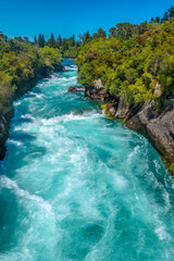 StunningHuka Falls, New Zealand
