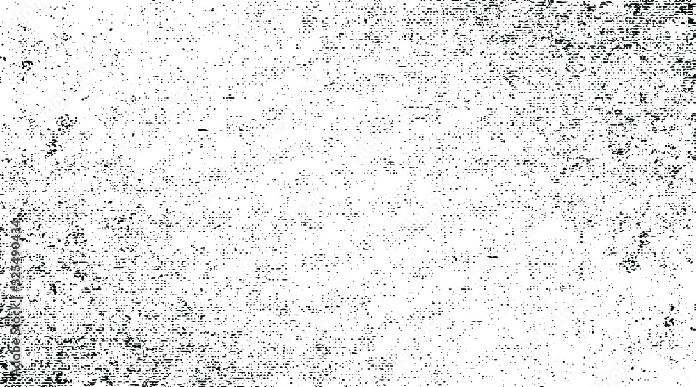 Poster abstract vector noise vanishing. subtle grunge texture overlay with fine particles isolated on a whi