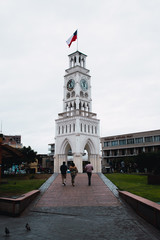 Fototapeta premium clock tower in the center of Iquique