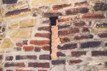 Texture of brick wall IV, Prague, Czech Republic