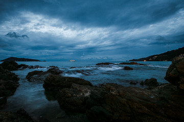summer evening by the sea