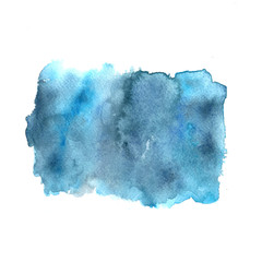 set of watercolor brush strokes
