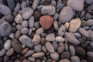 Beach stones