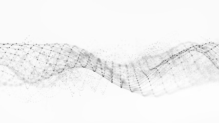 3D rendering Business artificial inteligence. Binary code algorithms. Big Data. Computer geometric digital connection structure. Virtual reality analysis. Computer brain technology background
