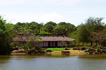 Fototapeta na wymiar Morikami Museum and Japanese Gardens in Palm Beach County, Florida, United States