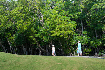 Golf Course in Miami, Florida, USA