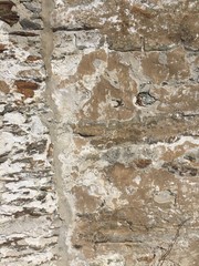 Old Weathered Rock Stone Wall Building texture background