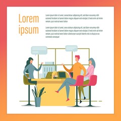 Connection between Businesswoman and Partners