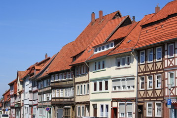 Fototapeta na wymiar Old houses in Germany