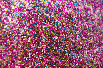 Golden pink glitter christmas shiny abstract background overlay