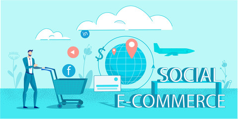 E-Commerce Online Business in Social Media Network