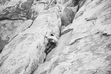 Rock Climbing Trad Climbing