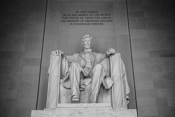 Lincoln Memorial in Washington DC