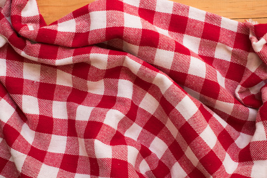 Mantel arrugado para fondo o picnic