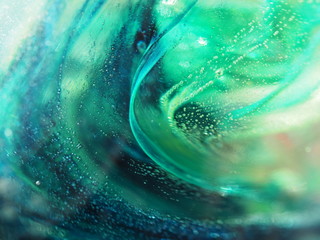 Abstract Photo of Blown Glass
