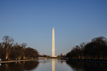 Washington Monument in Washington DC