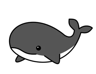 Dekokissen クジラ(黒白、目光) © sonoya