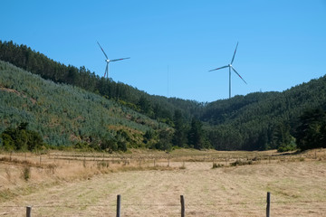 wind turbine in the countryside