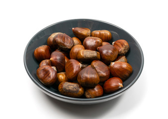 Edible Sweet Chestnuts, Healthy Autumn and Christmas Food