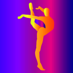 illustration of dancing people