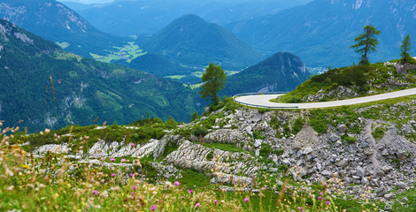 Loser panorama road - Styria, Austria.