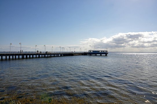 Widok na molo, Jurata