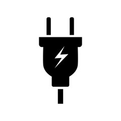 Electric plug icon