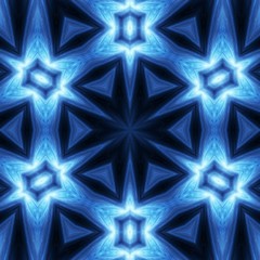 Abstract Fractal Kaleidoscope Pattern Texture for Wallpaper or Tiles Floor