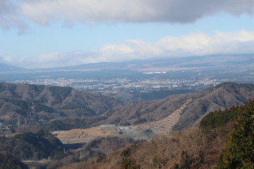 Fototapeta na wymiar 大野山からの眺望