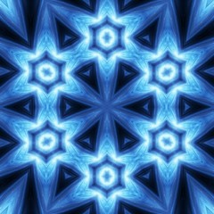 Abstract Fractal Kaleidoscope Pattern Texture for Wallpaper or Tiles Floor