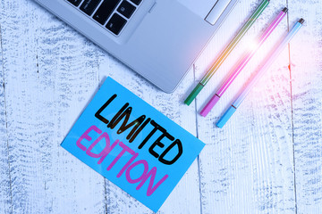 Handwriting text writing Limited Edition. Conceptual photo produced in small numbers so will be...