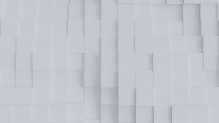 White square pattern background.