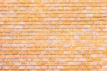 Abstract and surface old brown brick wall texture