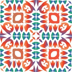 Antique ornate tiles talavera mexico.