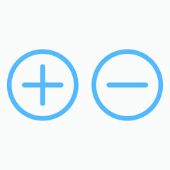 Obraz premium flat icon on square internet button