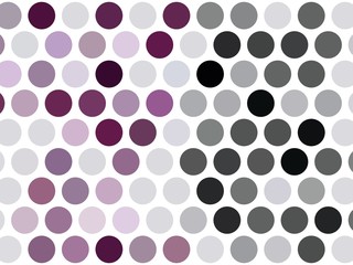 Colorful Circle pattern with a grainy texture background. Background texture wall and have copy space for text. Picture for creative wallpaper or design art work.