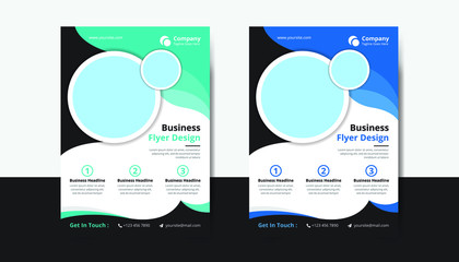 Corporate Business Flyer Design Template