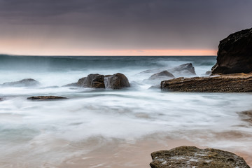 Moody Morning Seascape