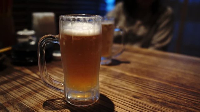 ジョッキの生ビール